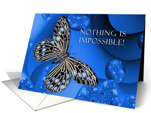 Nothing is Impossible card (372021)
