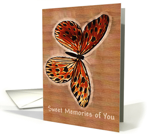 Sweet Butterfly Memories card (373289)