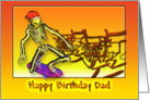 Happy Birthday Dad, Skateboarding card