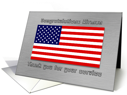 Thank you Airman for your service card (374194)