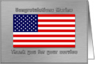 Thank you Marine for your Service card