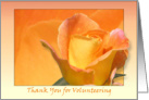 Thank you for Volunteering card