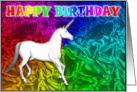 Unicorn Dreams Birthday card