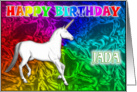 Jada Birthday, Unicorn Dreams card
