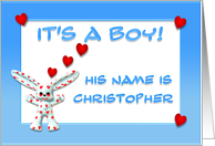 It's a boy,...