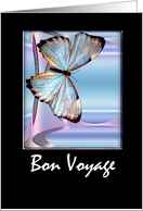 Bon Voyage Butterfly card