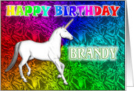 Brandy’s Unicorn Dreams Birthday Card