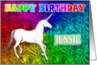 Jessie’s Unicorn Dreams Birthday Card