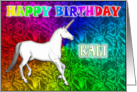 Kali’s Unicorn Dreams Birthday Card