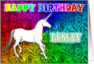 Lesley's Unicorn...