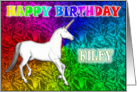 Kiley’s Unicorn Dreams Birthday Card