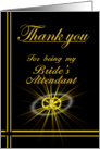 Bride’s Attendant Thank you card