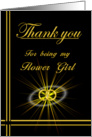 Flower Girl Thank you card