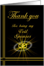 Veil Sponsor Thank you card