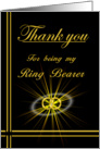 Ring Bearer Thank you card