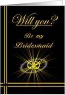 Best Friend, Please be my Bridesmaid card