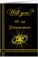 Please be my Groomsman card