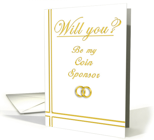 Please Be my Coin Sponsor card (395899)