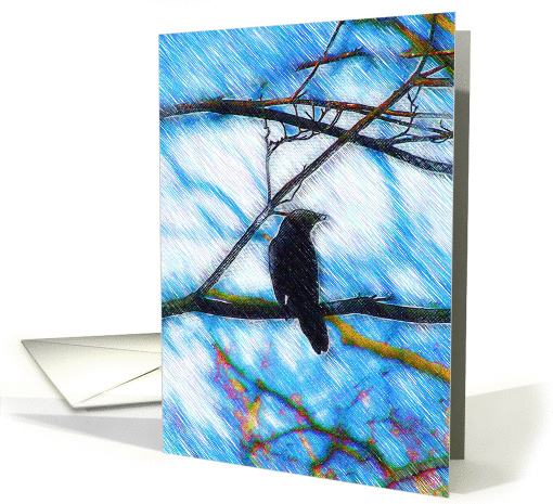 Crow Mood Studies #2 card (396280)