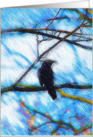 Crow Mood Studies #2 card