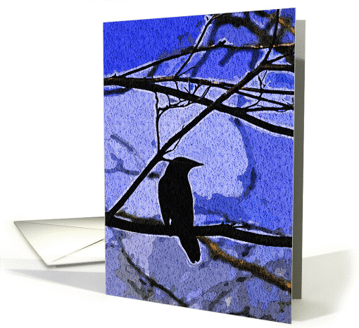 Crow Mood Studies #4 card (396282)