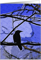 Crow Mood Studies #4 card