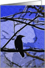 Crow Mood Studies #4 card