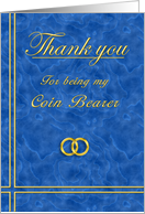 Coin Bearer, Thank you card