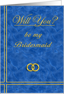 Best Friend, Please Be My Bridesmaid card