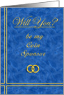 Please Be My Coin Sponsor card