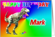 Mark, T-rex Birthday Card Eater card