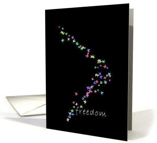 Freedom (Divorce or break up) card (400893)