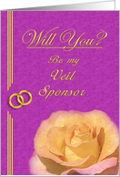 Please be my Veil Sponsor card