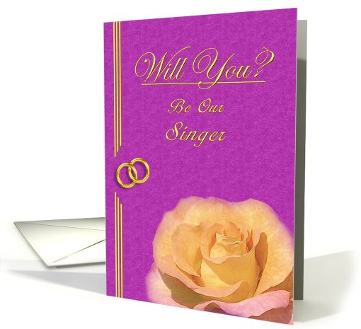 Please be our Singer card (401473)