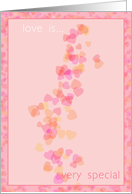 Love is Very Special card