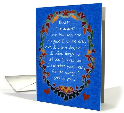 Sweet Mother's Day card (405568)