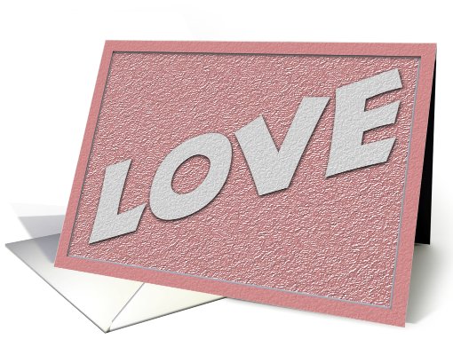 LOVE card (412192)