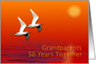 Grandparent 50th Wedding Anniversary card