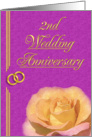 2nd Wedding Anniversary card