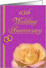 65th Wedding Anniversary card