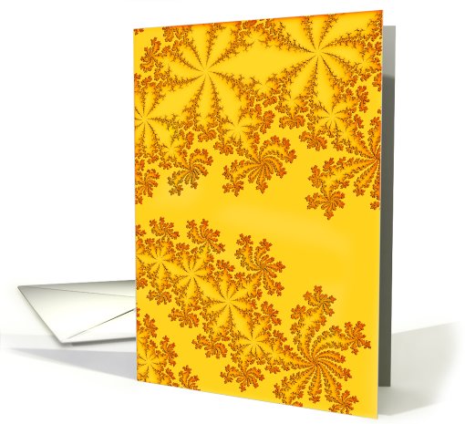 Autumn Fractal card (414565)