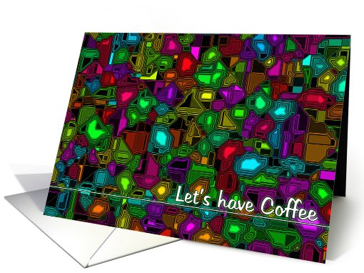 Coffee Invitation (Bold New Direction Series) card (414646)