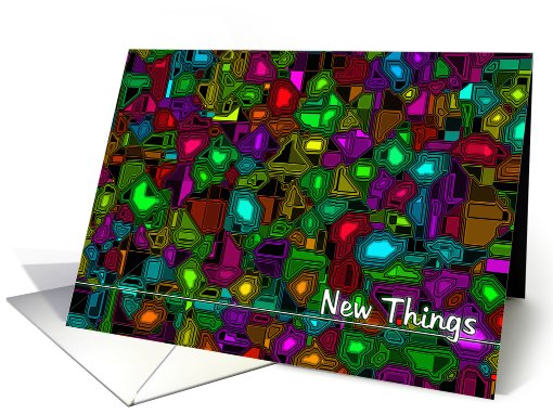 New Things(Bold New Direction Series) card (414683)
