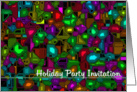 Holiday Party Invitation(Bold New Direction Series) card