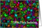 Office Party Invitation(Bold New Direction Series) card