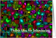 Thank you for Interviewing (Bold New Direction Series) card