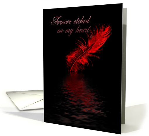 Forever Etched in my Heart card (414898)