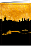 Skyline Notes card