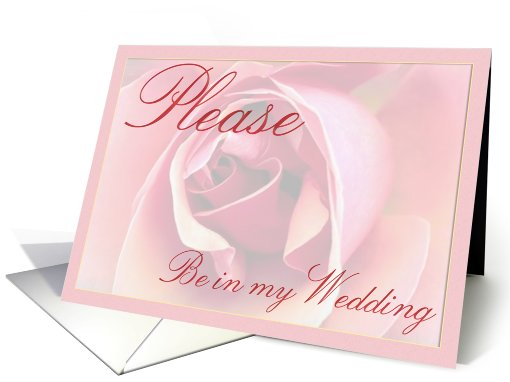 Please be in my Wedding card (418129)