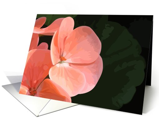 Gentle Flowers #1 (blank) card (418778)